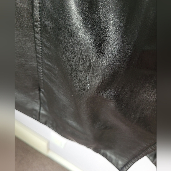 Vintage Danier Butter Leather Blazer sz 12 - Picture 7 of 9